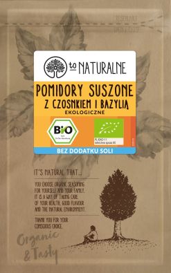 Pomidory suszone z czosnkiem niedźwiedzim To Naturalne (It's Natural)