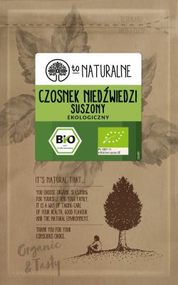 Czosnek niedźwiedzi suszony To Naturalne (It's Natural)