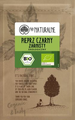 Pieprz czarny ziarnisty To Naturalne (It's Natural)