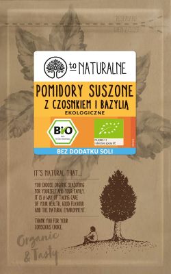 Pomidory suszone z czosnkiem niedźwiedzim To Naturalne (It's Natural)
